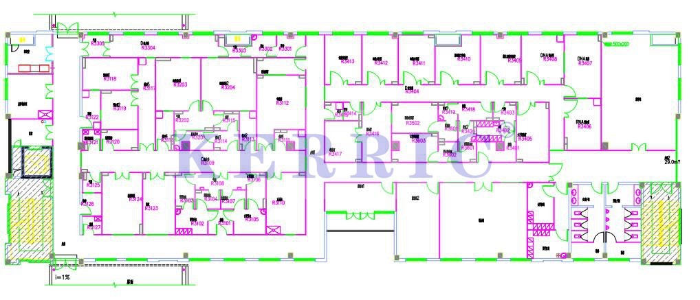 干細胞實(shí)驗室建設規劃平面布局圖